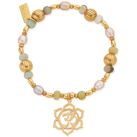 ChloBo Divine Lotus Bracelet - Gold