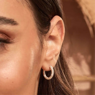 ChloBo Entwined Passion Hoop Earrings
