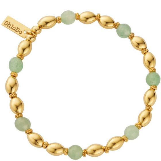chlobo-good-fortune-aventurine-bracelet-gold