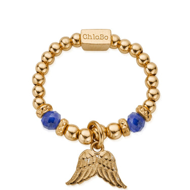 ChloBo Guidance Sodalite Ring - Gold