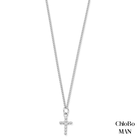 ChloBo MAN - Curb Chain Cross Necklace