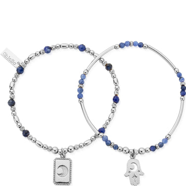 ChloBo Manifest Sodalite Bracelet Set