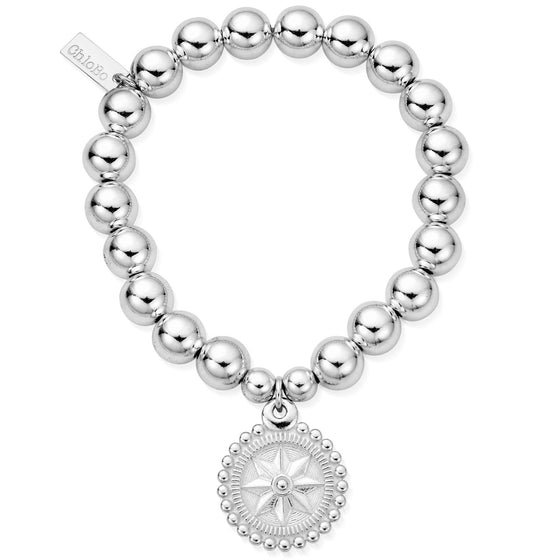 ChloBo Medium Ball Bobble Compass Bracelet