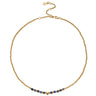 ChloBo Midnight Star Sodalite Necklace - Gold