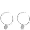 ChloBo Moonflower Hoop Earrings