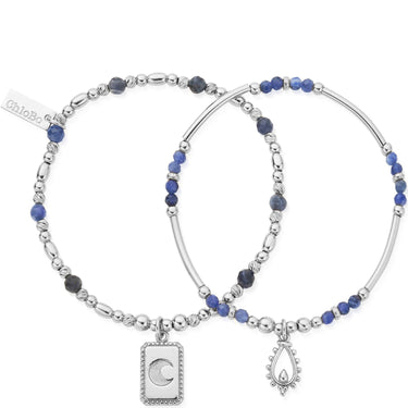 ChloBo Reflect Sodalite Bracelet Set