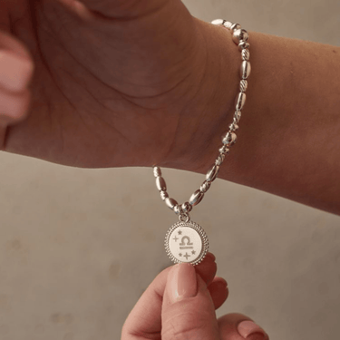 ChloBo Rice Moon Coin Pendant Bracelet
