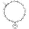 ChloBo Small Ball Guiding Heart Bracelet