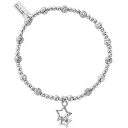 ChloBo Sparkle Interlocking Star Bracelet