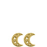 ChloBo Starry Moon Stud Earrings - Gold