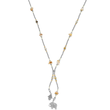 ChloBo Strength & Spirit Lariat Necklace