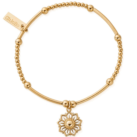 ChloBo Sun Mandala Bracelet - Gold