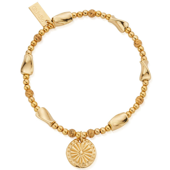 ChloBo Sunshine Spirit Bracelet - Gold