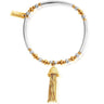 ChloBo True Love Tassel Bracelet - Gold & Silver
