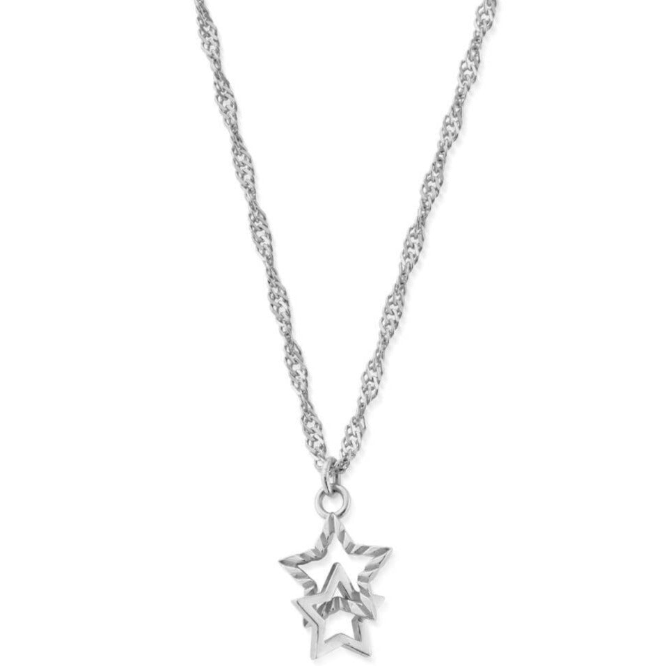 ChloBo Twisted Rope Chain Interlocking Star Necklace – Bejeweled At Soul