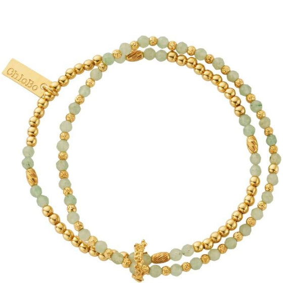 chlobo-wisteria-aventurine-bracelet-set-gold