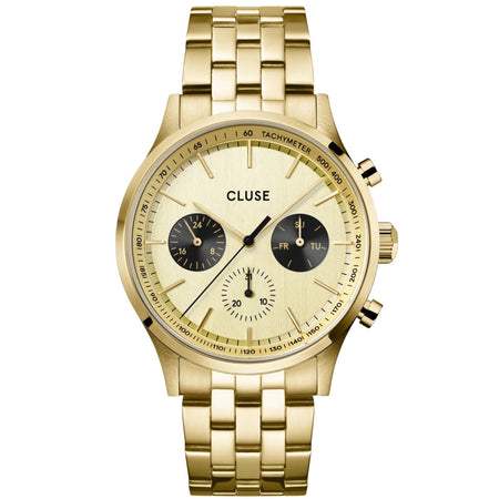 Cluse Antheor Multifunction Watch - Gold