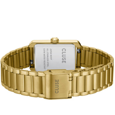 Gold Cluse watch on a white background
