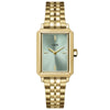 cluse-fluette-gold-watch-sage-green