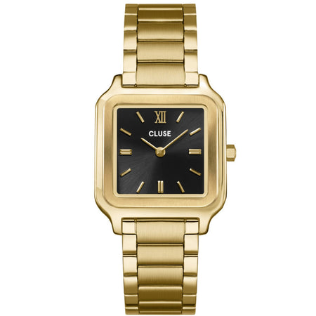 Cluse Gracieuse Gold Watch - Black