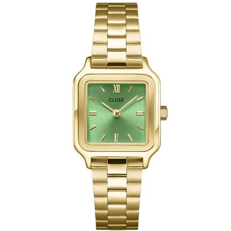 Cluse Gracieuse Petite Gold Watch - Light Green