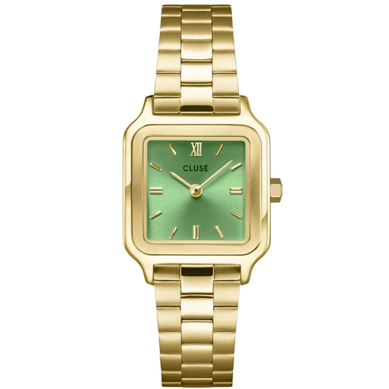 Cluse Gracieuse Petite Gold Watch - Light Green