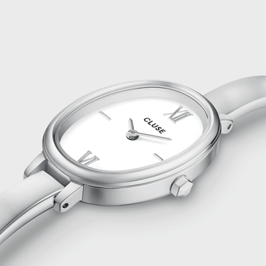 Cluse L'Ovale Watch - Silver