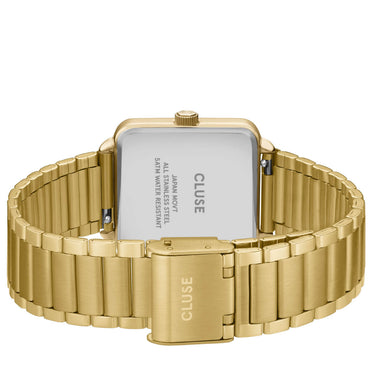 Gold Cluse watch on a white background