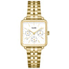 cluse-la-tetragone-gold-square-watch-white