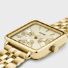 Cluse La Tetragone Gold Square Watch