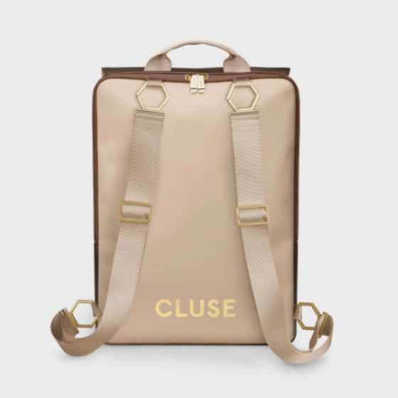 cluse-le-reversible-backpack-metallic-brown-biege