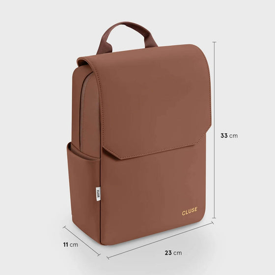 cluse-nuitee-petite-backpack-sepia