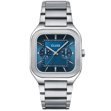 cluse-quadrus-multifunction-steel-watch-silver-blue