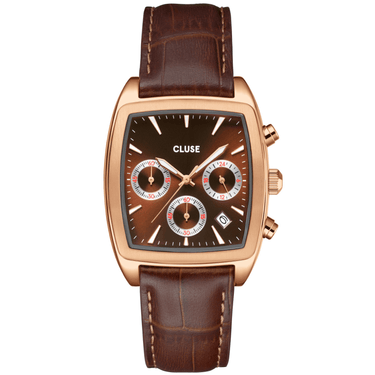 cluse-quartaut-chrono-watch-rose-gold-brown