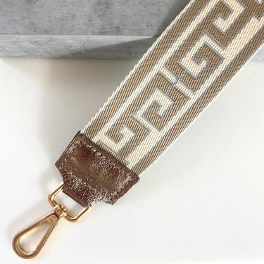 cream-taupe-patterned-chunky-bag-strap