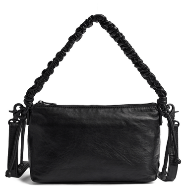 depeche-black-leather-gathered-strap-small-shoulder-bag-17088