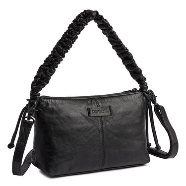 depeche-black-leather-gathered-strap-small-shoulder-bag-17088