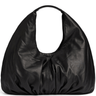 depeche-black-leather-slouch-shoulder-bag