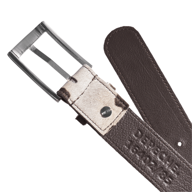 ladies skinny bow cow pattern belt