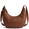 depeche-brown-leather-large-woven-crossbody-bag-front