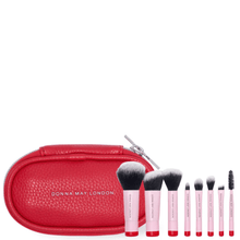donna-may-8-piece-travel-makeup-brush-set-red