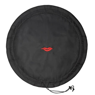 Donna May Drawstring Makeup Bag - Black