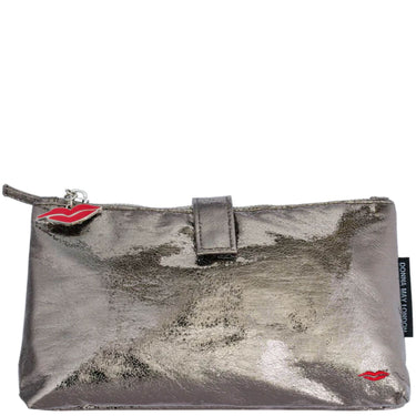Donna May Metallic Travel Bag - Graphite