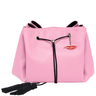 pink drawstring make up bag