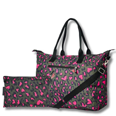 donna-may-weekender-bag-khaki-pink-leopard