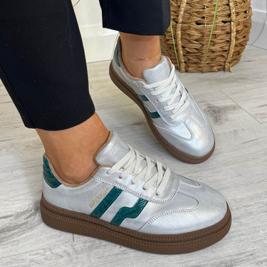 drilleys-eighty-two-elevated-gum-sole-sneakers-metallic-silver