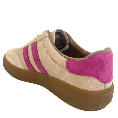 Drilleys Fifty Suede Sneakers - Pale Taupe Pink