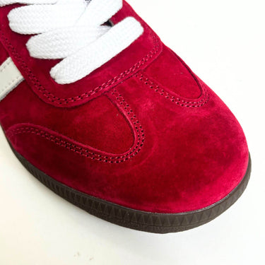 drilleys-sixty-four-slim-gum-sole-sneakers-red