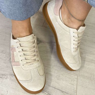 drilleys-sixty-slim-gum-sole-sneakers-nude-ss25