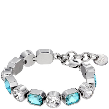 Dyrberg Kern Alaya Silver Bracelet - Aqua